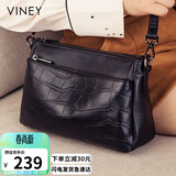 viney牛皮包包女包斜挎妈妈包中年轻奢单肩包生日礼物高级感送女友老婆