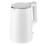 美的（Midea）一键保温家用电水壶 1800W速热304不锈钢恒温壶 1.7L大容量家用自动断电防烫隔热水壶 1.7L shj1721