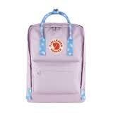 FJALLRAVEN双肩包kanken男女户外大容量书包电脑包运动旅行背包23510 457-916薰衣草色/五彩底纹 16L【可容纳14寸笔记本电脑】