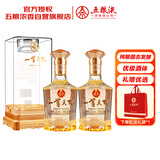 五粮液股份公司出品 一尊天下 盛世佳品 浓香型白酒 52度 500mL*2瓶