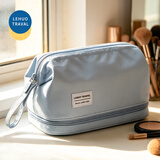 乐活旅行化妆包便携式外出女2026新款高颜值洗漱护肤品大容量收纳袋盒包包