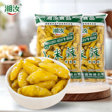 湘汝小米辣泡椒野山椒750g*2袋泡椒凤爪调料下饭菜湖南特产 