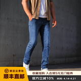 龙牙新款牛仔裤龙牙隐霜轻量战术裤通勤牛仔裤蓝色户外休闲水洗牛仔 中度石磨蓝 38 175/96C高175重165-180
