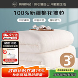 源生活100%棉花被子 正宗新疆棉被 纯棉花被棉胎空调夏被 3斤 150*200cm