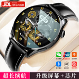 HUXIAVIM智能手表华强北watch华为机鸿蒙安卓系统苹果机适用运动gt5 ultra心率血压血氧检测男女生礼物 黑皮带Pro NFC+双支付+独立音乐+升级芯片 消息提醒+定位导航+超长待机+心