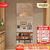 安尔雅 穿衣镜高清超白全身镜子无框粘贴墙卧室客厅试衣镜家用浴室镜7