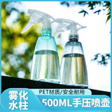 芷郁喷水壶植物浇水壶浇花小喷壶洒水壶消毒酒精喷壶 500ML灰色