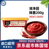 清净园正宗韩国辣椒酱200g韩式辣酱炒年糕甜辣鸡爪米儿童村石锅拌饭酱