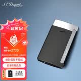 都彭法国都彭打火机SLIM7纤薄炬式防风哑光黑27710 男士礼物高端