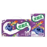 伊利优酸乳蓝莓味 250ml*24盒 乳饮料饮品 新老包装随机发货 端午礼盒