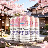 六只天鹅精选10升大桶装精酿啤酒 六只天鹅原浆精酿白啤 500mL 5罐