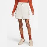 耐克NIKE女子短裤梭织高腰日常健身百搭休闲运动裤新款DM6248-104白M