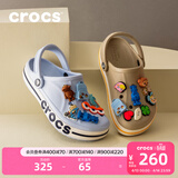 卡骆驰（CROCS）贝雅卡骆班洞洞鞋轻便耐磨一脚蹬休闲鞋女鞋时尚沙滩鞋|205089 矿物蓝-4JQ 37 /38(230mm)