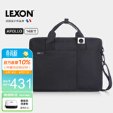 乐上（LEXON）手提电脑包单肩包14英寸笔记本包公文包男旅行斜挎包情人节礼物