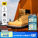 卡特（CAT）经典大黄靴马丁靴男鞋牛皮面固特异春季户外工装靴P7756P1EDC 经典款 42