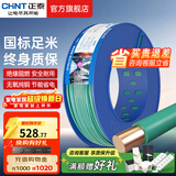 正泰（CHNT）电线铜芯电缆电源线BV1.5/2.5/4平方6平方国标纯铜家装硬电线 绿色BV4（100米）