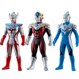 万代（BANDAI） 特利迦奥特曼 软胶儿童玩具 14cm 泰迦泰塔斯风马（全3款）