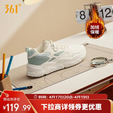 361°运动女鞋加绒保暖棉鞋冬季女士复古厚底休闲老爹鞋子682446738-1