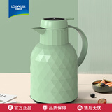 乐唯诗（LOVWISH）保温壶温显家用保温壶大容量玻璃智能温度显示开热水暖水瓶小暖壶 钻纹保温壶【温显款】抹茶绿1L