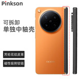 Pinkson搭配凯夫拉手机壳适用OPPO Find N6单独中轴条保护壳磁吸铰链适配原机后壳findn6新款折叠屏