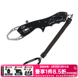 达亿瓦（DAIWA）控鱼器V 控大物 多功能路亚钳 取鱼器 路亚装备 垂钓配件钓鱼工具 V170黑色