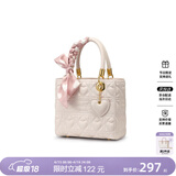 纽芝兰（NUCELLE）戴妃包2026新款红色新娘结婚包斜挎手提大容量单肩女士包生日礼物