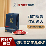 5J （Cinco Jotas）西班牙进口伊比利亚5J黑标火腿前腿切片70g12包 源头直发 送礼