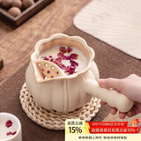 八千行围炉煮茶壶陶瓷侧把烤奶罐罐大容量室内户外煮茶器具可明火烧水壶