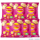 乐事（Lay's）薯片墨西哥鸡汁番茄味 135克*7包休闲零食膨化食品