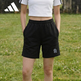 阿迪达斯（adidas）女子高腰宽松休闲运动短裤IA5014  IA5014 S