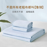 DAPU老粗布床单三件套 鲁锦纯棉加厚软席可折叠席子 1.5米床碧落新款