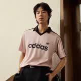 阿迪达斯（adidas）三叶草系列 男 JSY 短袖上衣 KE3580 粉色 XL