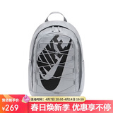 耐克（NIKE）男女双肩包背包 大容量旅行包电脑书包休闲包DV1296-012 灰色