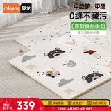 曼龙宝宝爬爬垫拼接儿童爬行垫地垫XPE环保防摔家用婴儿客厅 9片装