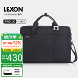 乐上（LEXON）手提电脑包单肩包14英寸笔记本包公文包男旅行斜挎包情人节礼物