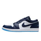 Jordan 男子高级感潮流运动鞋AJ 1 LOW篮球鞋553558-404蓝/藏青41