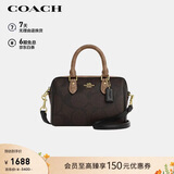 蔻驰（COACH）【品牌直供】女士ROWAN单肩斜挎手提波士顿包CAB16礼物