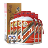 茅台（MOUTAI） 53度 贵州飞天茅台 酱香型白酒 500ml（出口海外版带杯） 53度 500mL 6瓶
