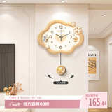 好久不见可爱卡通客厅挂钟创意餐厅时钟现代挂墙汤姆猫儿童房钟表家用