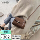 viney包包女包牛皮斜挎包洋气轻奢单肩手机包生日母亲节礼物实用送妈妈