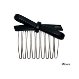Micora蝴蝶结发插 刘海碎发梳 公主头倒插梳 盘发丸子头侧边发钗