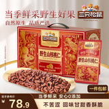 三只松鼠野生山核桃仁500g/盒每日坚果炒货休闲零食团购送礼盒