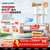 立升（LITREE） 净水器家用直饮一体净饮机套装全屋前置大流量厨下过滤器饮水机以旧换新 净水器口感套餐2件套