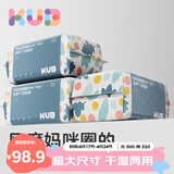 可优比（KUB）婴儿绵柔巾手口屁专用宝宝干湿两用新生儿洗脸巾加厚60抽*25包/箱