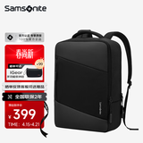 新秀丽双肩包电脑包男女16英寸商务通勤背包大容量出差旅行书包轻便时尚