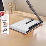 得力A3钢制切纸机 手动切纸刀办公家用小型照片裁剪器切割机切割小型闸刀铡刀裁纸专用 460×380mm