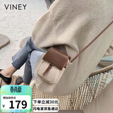 viney牛皮手机包洋气包包女包品牌单肩斜挎包生日礼物高级感送女友老婆
