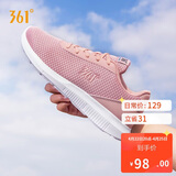 361°运动鞋女士春夏季网面透气通勤休闲减震慢跑步女鞋子681832270-2
