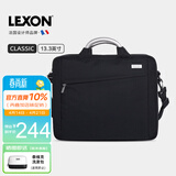 乐上（LEXON）手提电脑包13.3英寸笔记本单肩包斜挎商务公文包休闲电脑背包