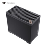 Thermaltake（Tt）TG100 机箱电脑主机 黑色（Type-C接口/桌面迷你/支持240水冷/MATX主板）